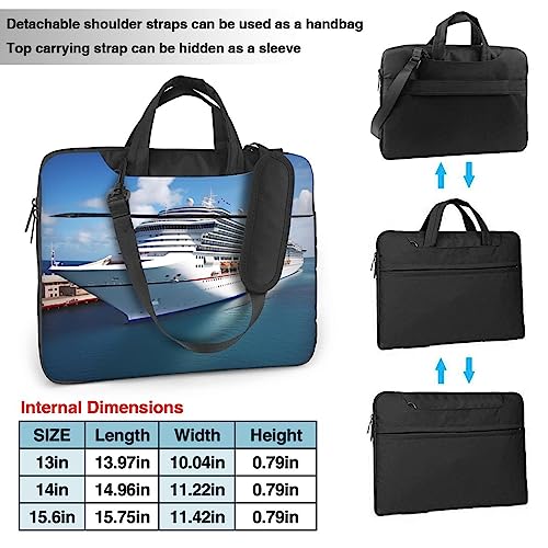 Maletín para portátil impermeable y acolchado miniatura 4