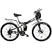 Price comparison product image Hyuhome Ebikes for Adults,Folding Electric Bike MTB Dirtbike,26" 48V 10Ah IP54 Waterproof Design,Easy Storage Foldable Electric Bycicles for Men