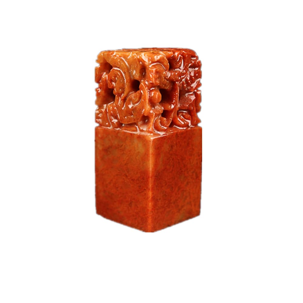 Amazon.co.jp: 中国書道印鑑 和墨 絵印 漢字 印鑑 印鑑 石印 刻印