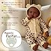 BABESIDE Adorable Lifelike Black Baby Doll - 17