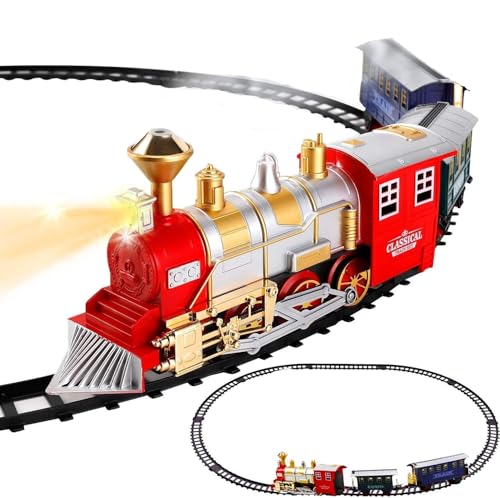 Image of Bestie Toys Classic Train Set for Kids with Multiple Train Types, Metro & Kids' Train Models, Unisex, Multicolor, Age 3+