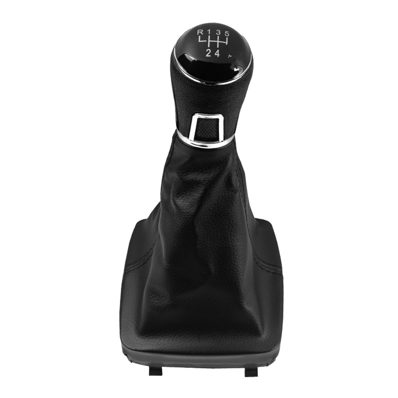 Rbevcrr 5 Speed B0275 Car Shift Lever Knob For Vw For Polo For 9N 9N2 For Gti 2002-2009 5/6 Speed Gear Shift Knob Lever Shifter Gaiter Boot Cover Stick Shifter Pen(5 Speed B0275)