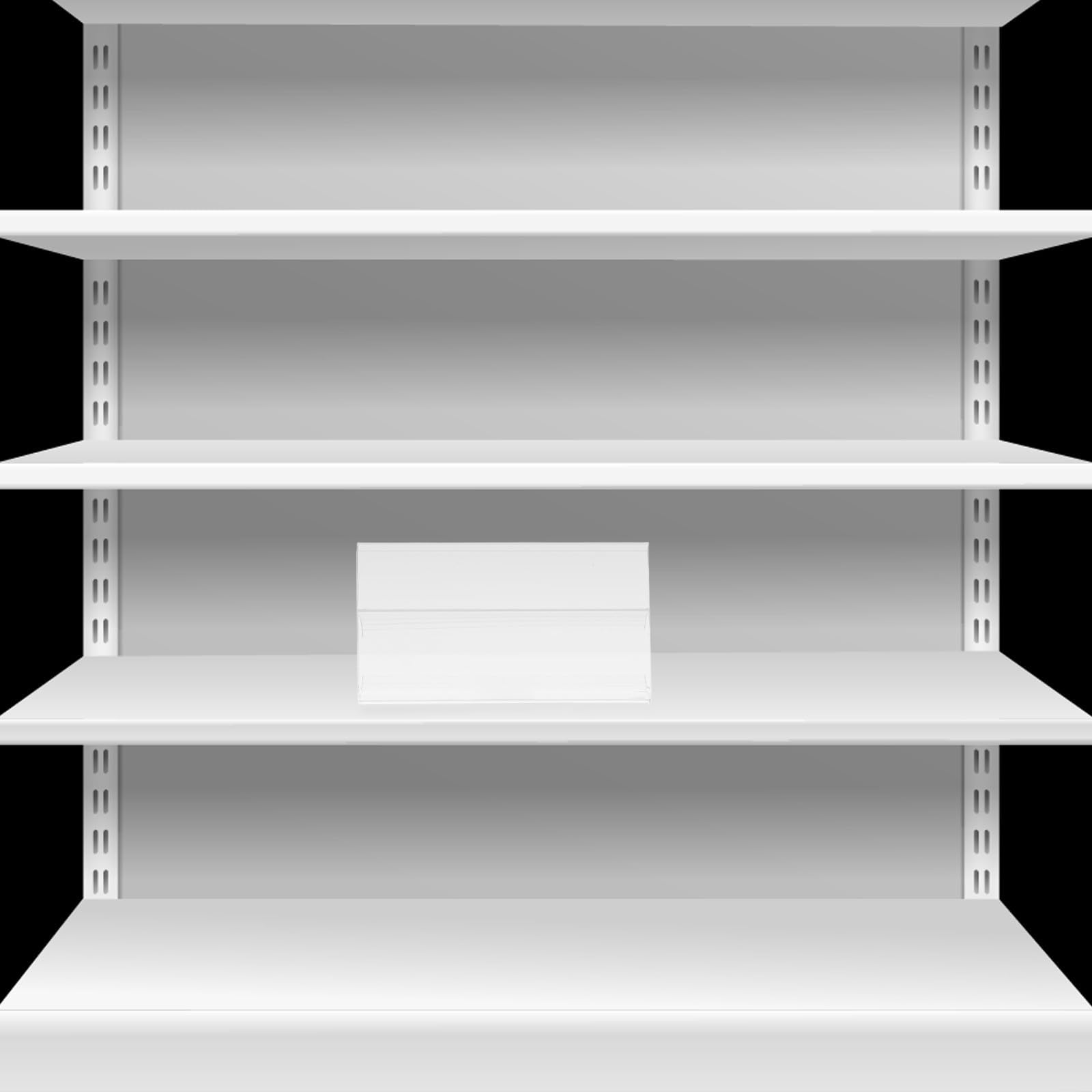 Uonlytech Porte-étiquettes plastique PVC 100 unités avec pince flexible pour utilisation en supermarché et commerce de détail