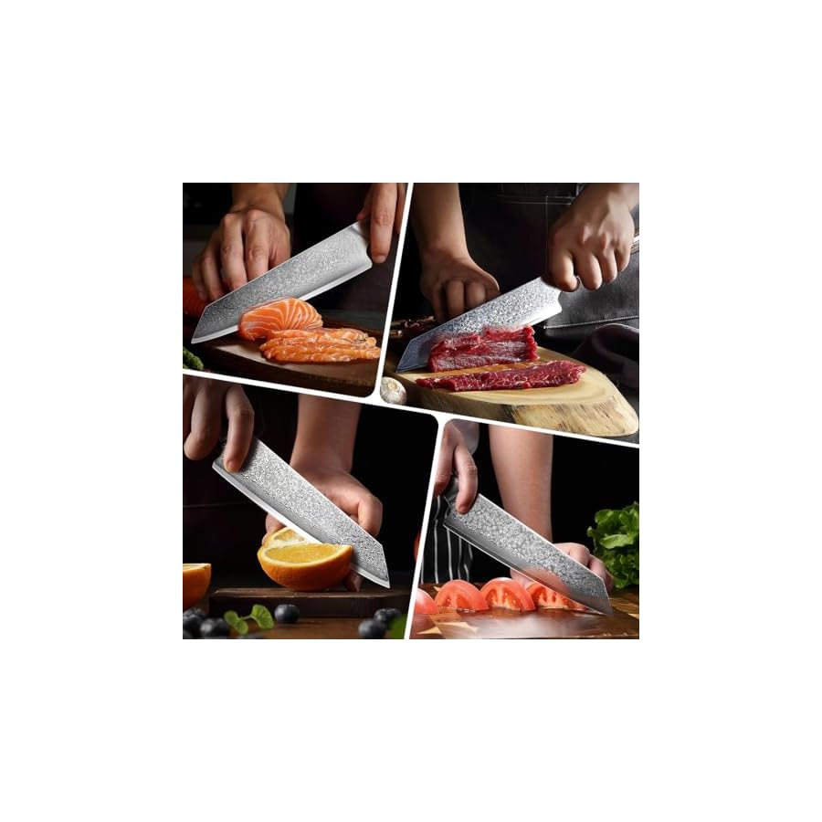 Ompusos-Chef-Knife-8-Inch-Super-Sharp-Pro-Japanese-Kitchen-Knives-Damascus-Chefs-Knife-VG-10-High-Carbon-Stainless-Steel-Ergonomic-Wooden-Handle-Cooking-Knife-Gift-Box-for-Family-Restaurant Ompusos Chef Knife 8 Inch, Super Sharp Pro Japanese Kitchen Knives, Damascus Chefs Knife VG-10 High Carbon Stainless Steel, Ergonomic Wooden Handle Cooking Knife, Gift Box for Family & Restaurant