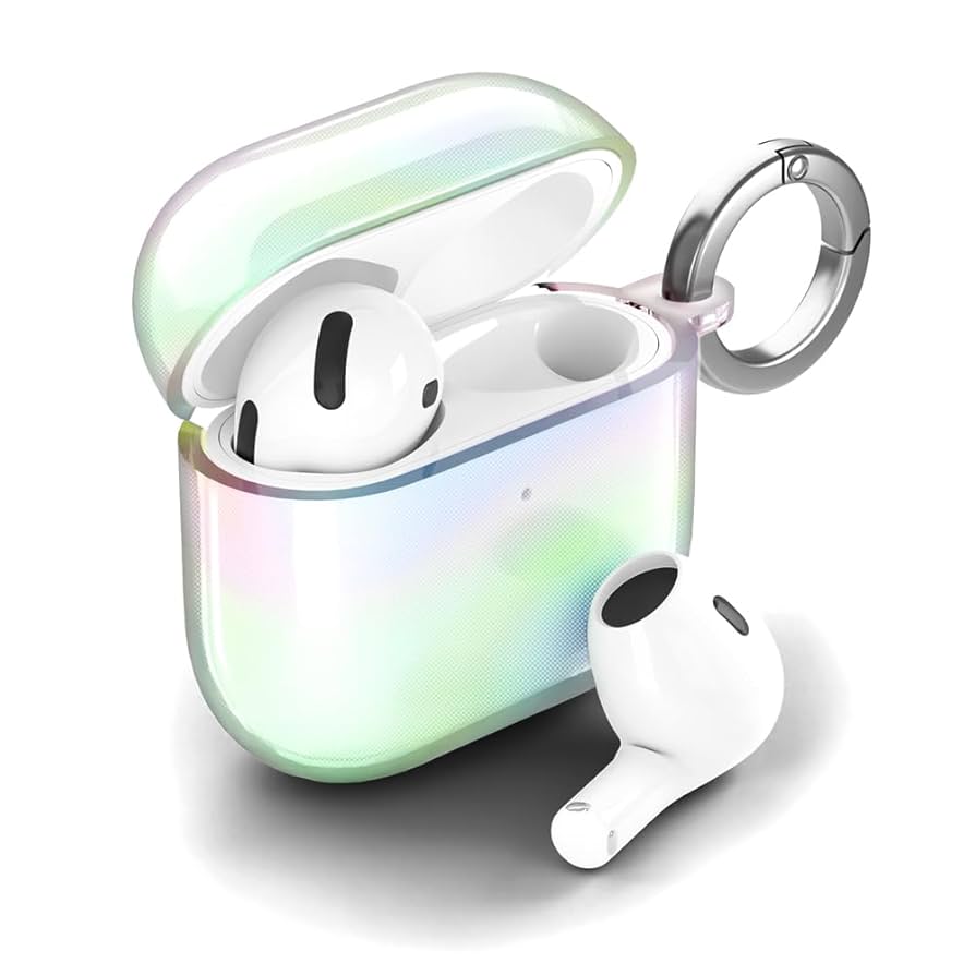 AirPods4 ケース付き Amazon | ZENIX DESIGN TECH Airpods4 用 ケース カラビナ付き