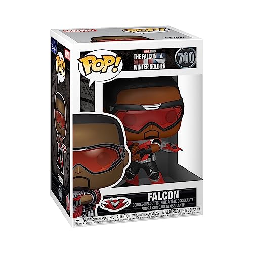Funko Pop Marvel: The Falcon And The Winter Soldier - Falcon,Multicolor,Standard