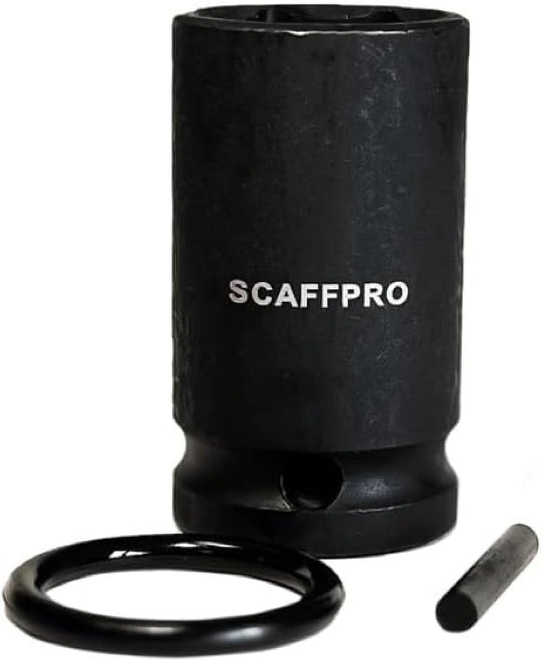 21mm Scaffolding Impact Socket 1/2" with O-Ring & Pin Scaffolders Deep Scaffold Socket Chrome Molybdenum Steel Engineered 6 Sided Fitment Provides a Secure Grip
