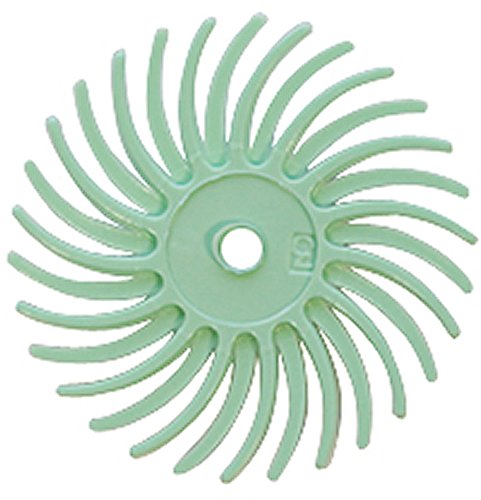 Radial Disc, Light Green, 3/4 Inch, Pack of 12 | BRS-580.90