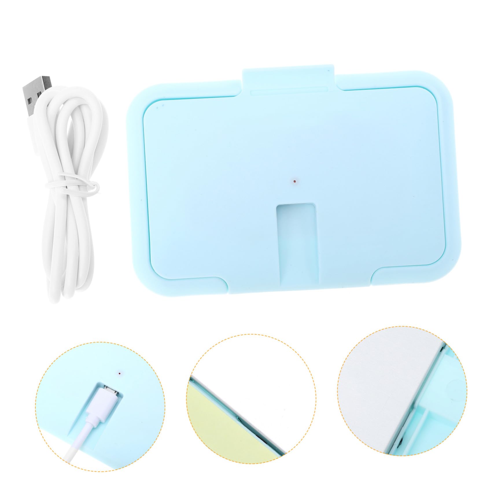 Chauffe-serviettes portable Abaodam avec thermostat pour serviettes et lingettes humides