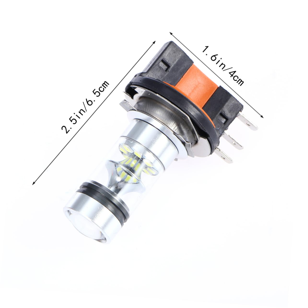 ULTECHNOVO 3piezas Bombillas Led De Leds Para Coche Luz De Niebla y Luz De Cruce Instalación Fácil Reemplazo Frío Duración De Horas