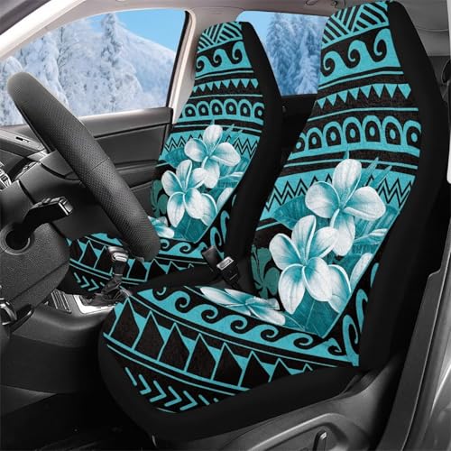 Housse de siège auto hibiscus pour rafraîchir l'habitacle de votre voiture avant