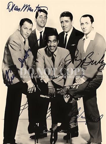 Affiche Rat Pack Ocean's 11 : photo de chanteurs légendaires américain