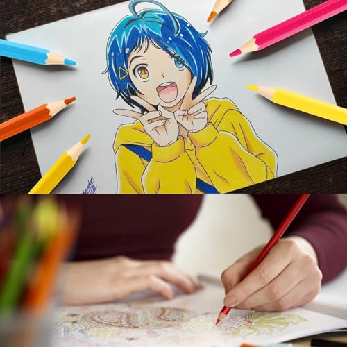 Image of PAXCOO Professional Vibrant Color Pencil 36pcs Set,Art Drawing Pencils for Artists Kids Beginners,Premium &Professional Artist Colored Pencil Set Ideal for Drawing,Sketching,Painting(Multicolor)