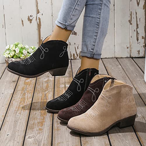 Botines de mujer de moda con tacón cómodo y diseño elegante 3