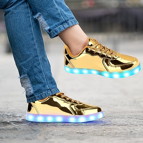 Image of Light Up Shoes Men Women LED Shoes USB Charging Adult High Top LED Sneakers Glow in The Dark Footwear for Dancing Party Festivals Festivals