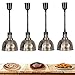 Produktbild Aprilhp Speisenwärmer für Partys Buffets, Lebensmittel Wärmelampe Küche Lichter Buffet Speisenwärmer Metall Pendelleuchte Vintage Kronleuchter, Restaurant Equipment, 4 Pack