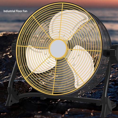 Ventilador de Alta Velocidade, Ventilador Industrial de 15 Polegadas Ventilador de Mesa de Alta Velo