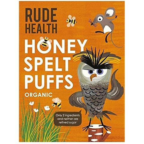 Rude Health Organic Honey Spelt Puffs 175g (Pack of 3) Cover