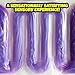 GooToobz Originals - Squishy Sensory Tubes - Filled with Colorful Water, Glitter | Non-Toxic, Squeezable Fidget | Stress and Anxiety Relief - Triple Sensory Experience! (Pearl Swirl Purple)