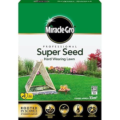 Miracle-Gro Professional Super Seed Lawn Seed Cover