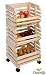 Produktbild Checklife 903603 Obsthorde 3 Teile Stapelhorde aus massivem Holz