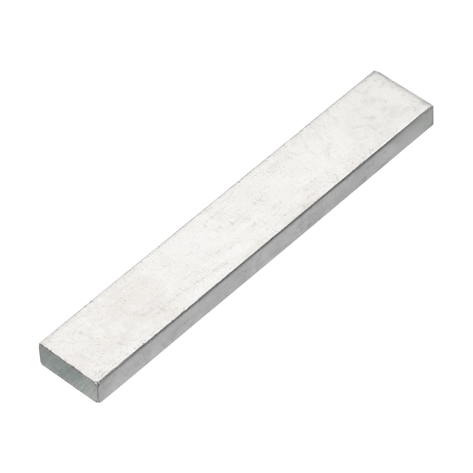 QUARKZMAN 1pcs 6" x 1" Cuivre Plat Barre,2/5" Épaisseur Étamé Cuivre Barre Stockage pour Mise Terre Systèmes Architectural Projets