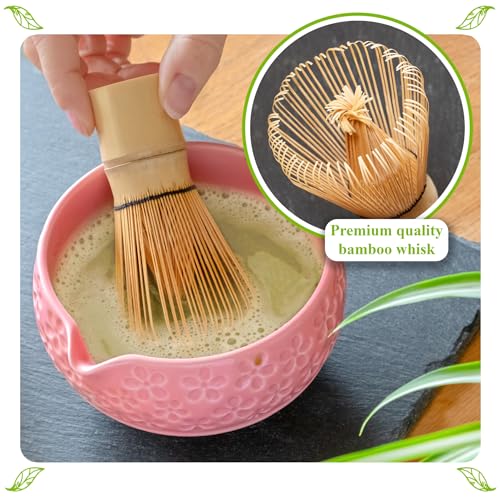 Marce Matcha Whisk Set with Bowl and Tools