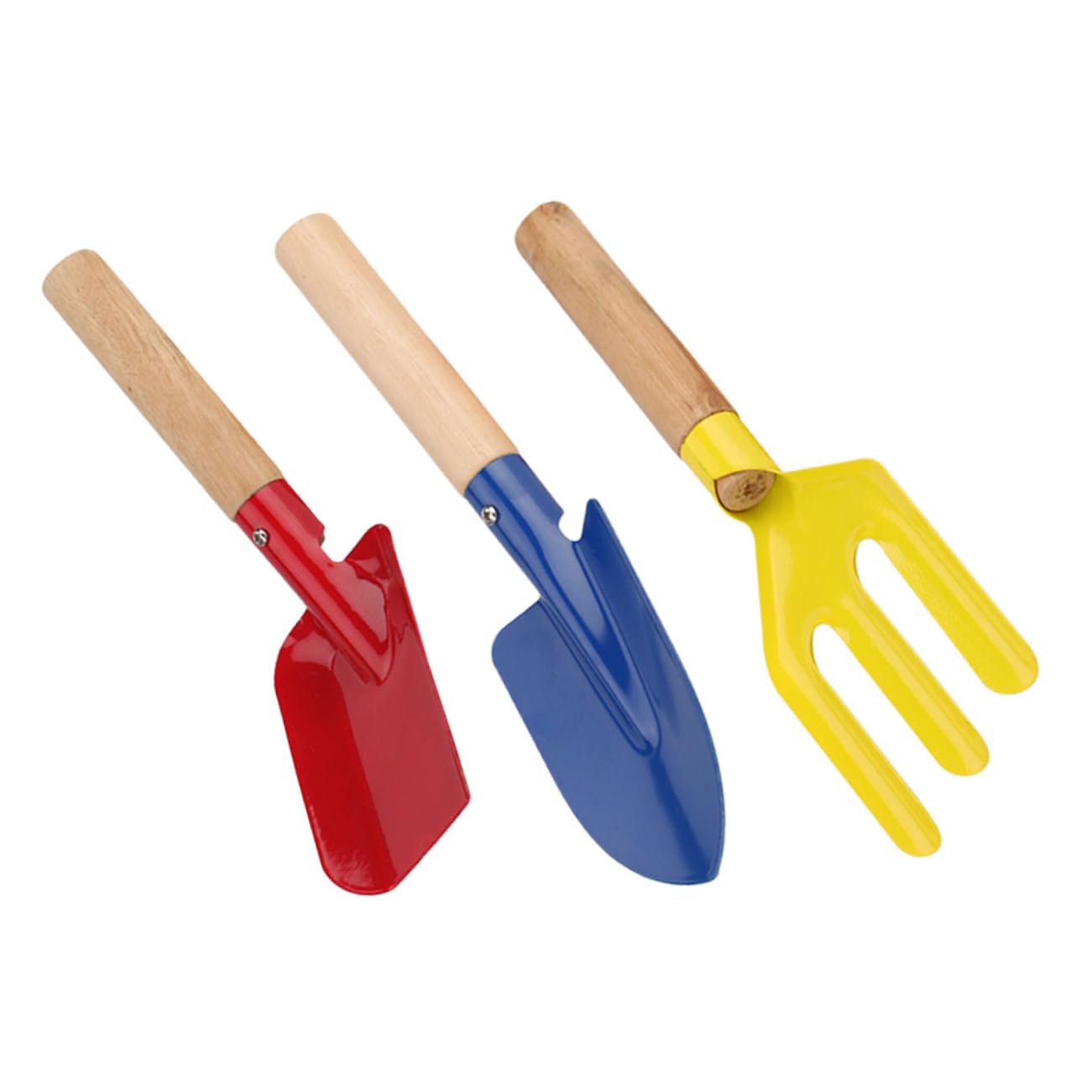 Abaodam 3-Piece Garden Tool Set Spade Trowel Hand Tool for Gardening Planting Soil Work