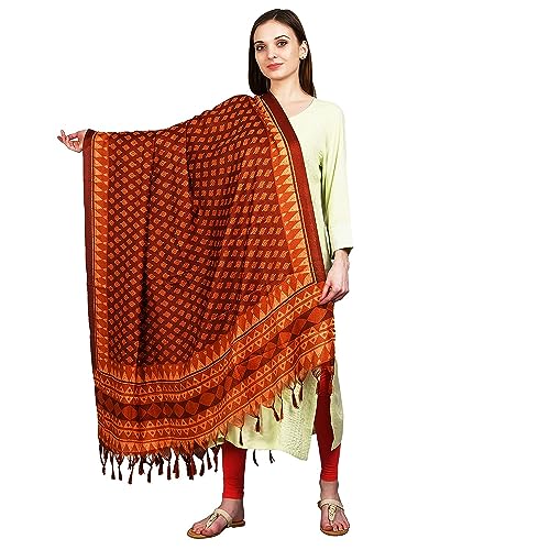 Women's Art Silk Digital Printed Dupatta Beautiful Stole Scarf For Casual Wear2