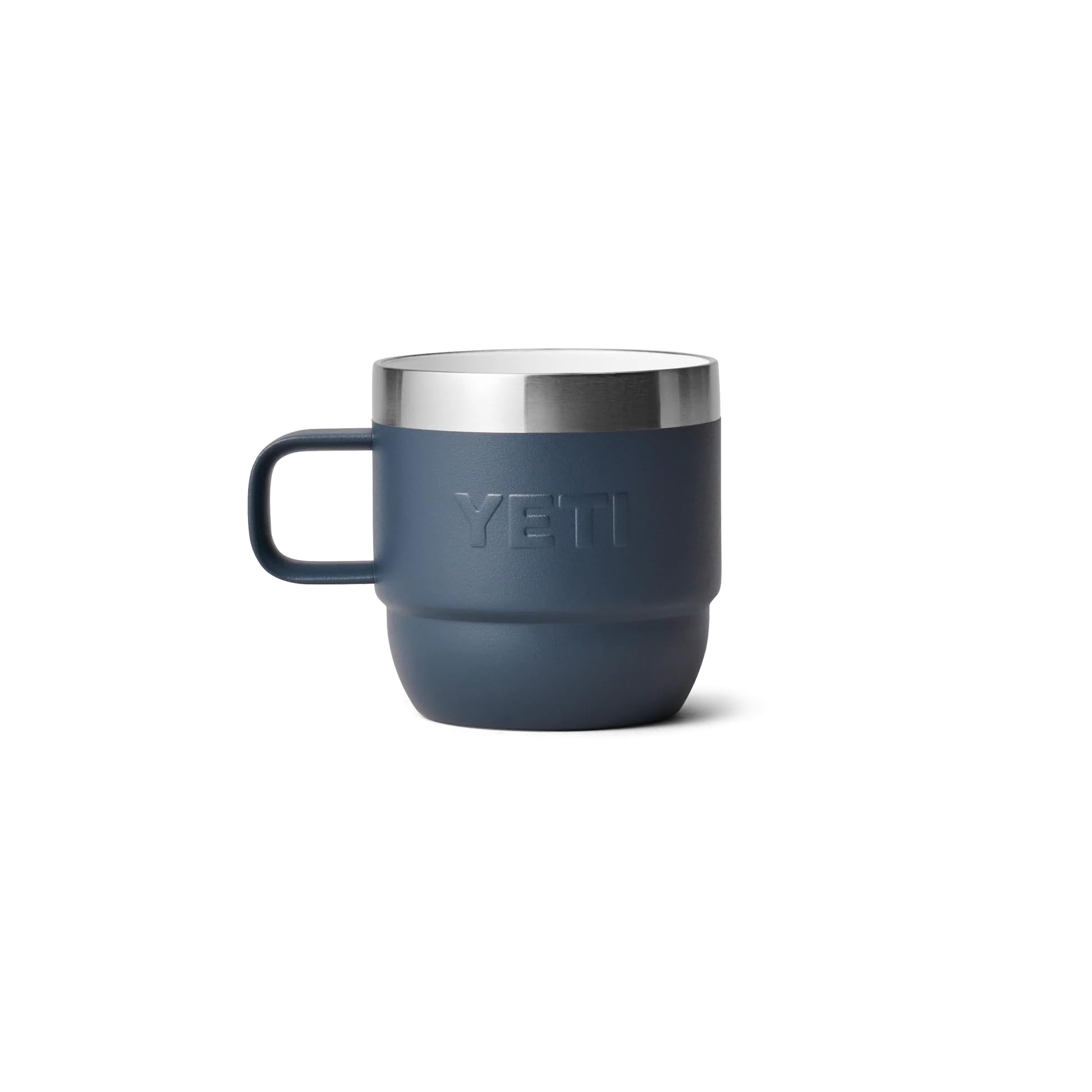 YETI Rambler Stapelbare Tasse Mit DuraSip Keramikbeschichtung, Navy, 2 Pack 6 oz (177 ml)