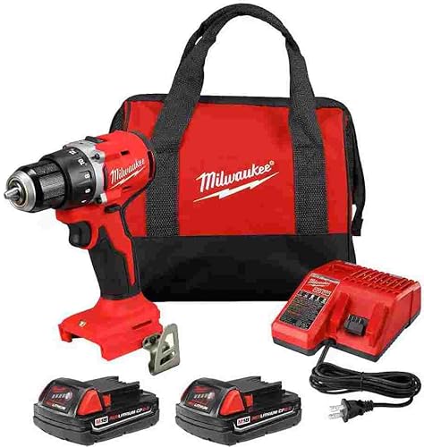 Milwaukee Electric - M18 Compact BRUSHLESS 1/2 INCH Drill/Driver KIT