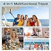 Content Creator Starter Kit,Vlogging Kit for iPhone/Android,70Auto Face Tracking Tripod 360 Rotation with Light, Wireless Microphones,Selfie Stick Tripod for TikTok & YouTube Starter Kit