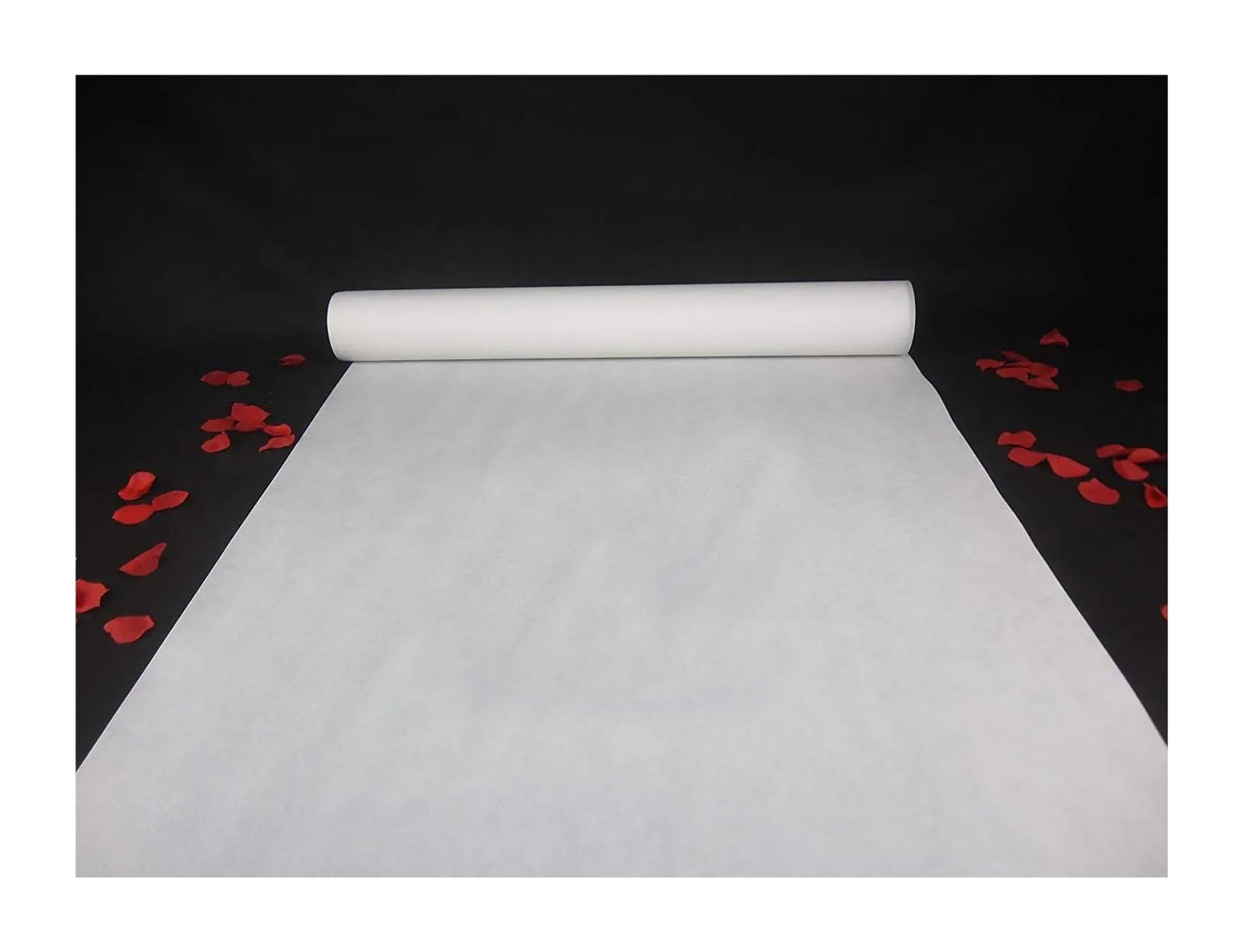 Tappeto Nuziale Bianco Runner da corridoio for matrimoni, bianco e rosso, for, feste for interni ed esterni(Pink,10m,0.6M)