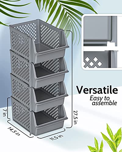 Reviews y listado de Contenedores plástico apilables garage - los más vendidos. 6 Imagen adicional