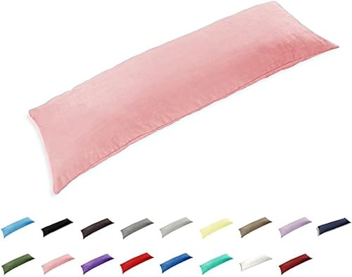 Miniatura 8 de 100% algodón 300 hilos azul aguamarina punto blanco longitud completa cuerpo cuerpo funda de almohada protector de almohada funda de cojín sin