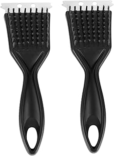 INOOMP 2 Pçs Escovas Para Limpeza De Grelha Escova De Limpeza Escova De Churrasco Escova De Limpeza Escova De Churrasco Escova De Churrasco Girll Raspador De Churrasco Escova De Grelha