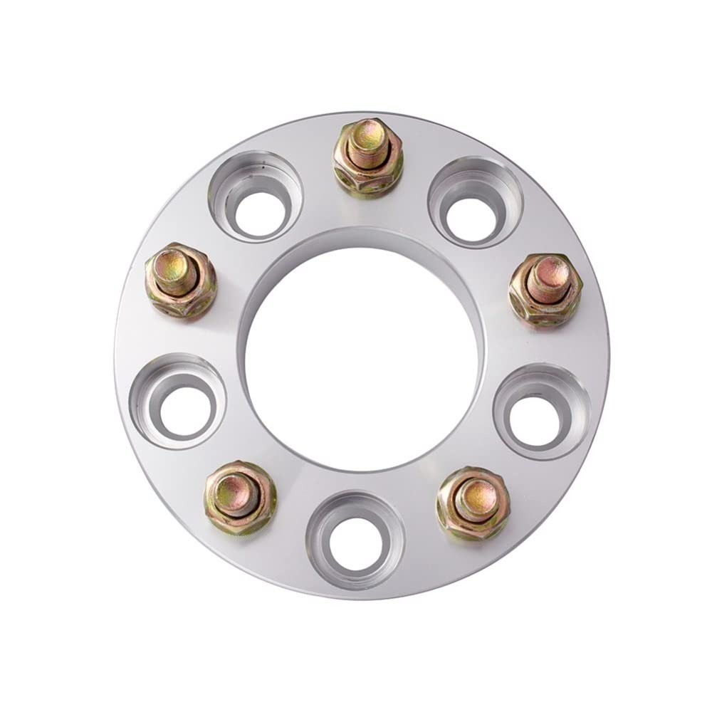 Joints Moyeu Roue Élargis Adaptateur d'entretoise de Roue de Voiture 4 pièces Hub Centric 5 Lug PCD 5x114.3 alésage Central 73MM Filetage M12x1.5
