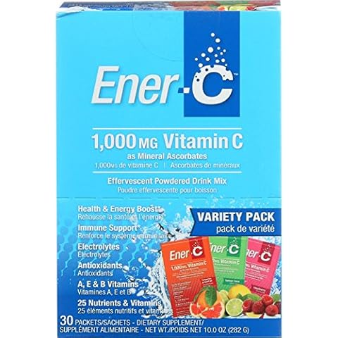 Ener-C - Variety Pack - 1000 mg - 30 Packets - 1 Each Cover