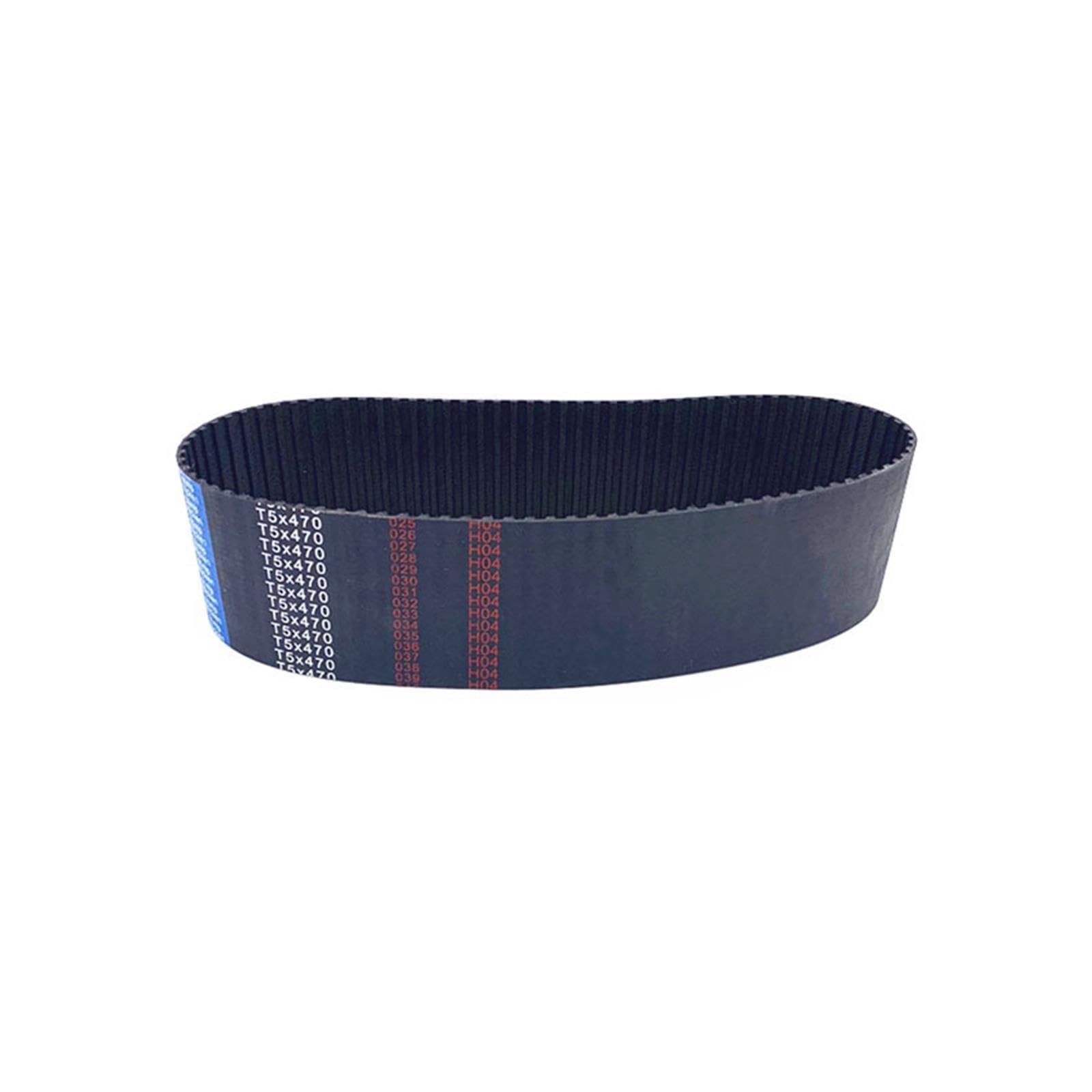 Correa dentada caucho T5 bucle cerrado paso 5 mm