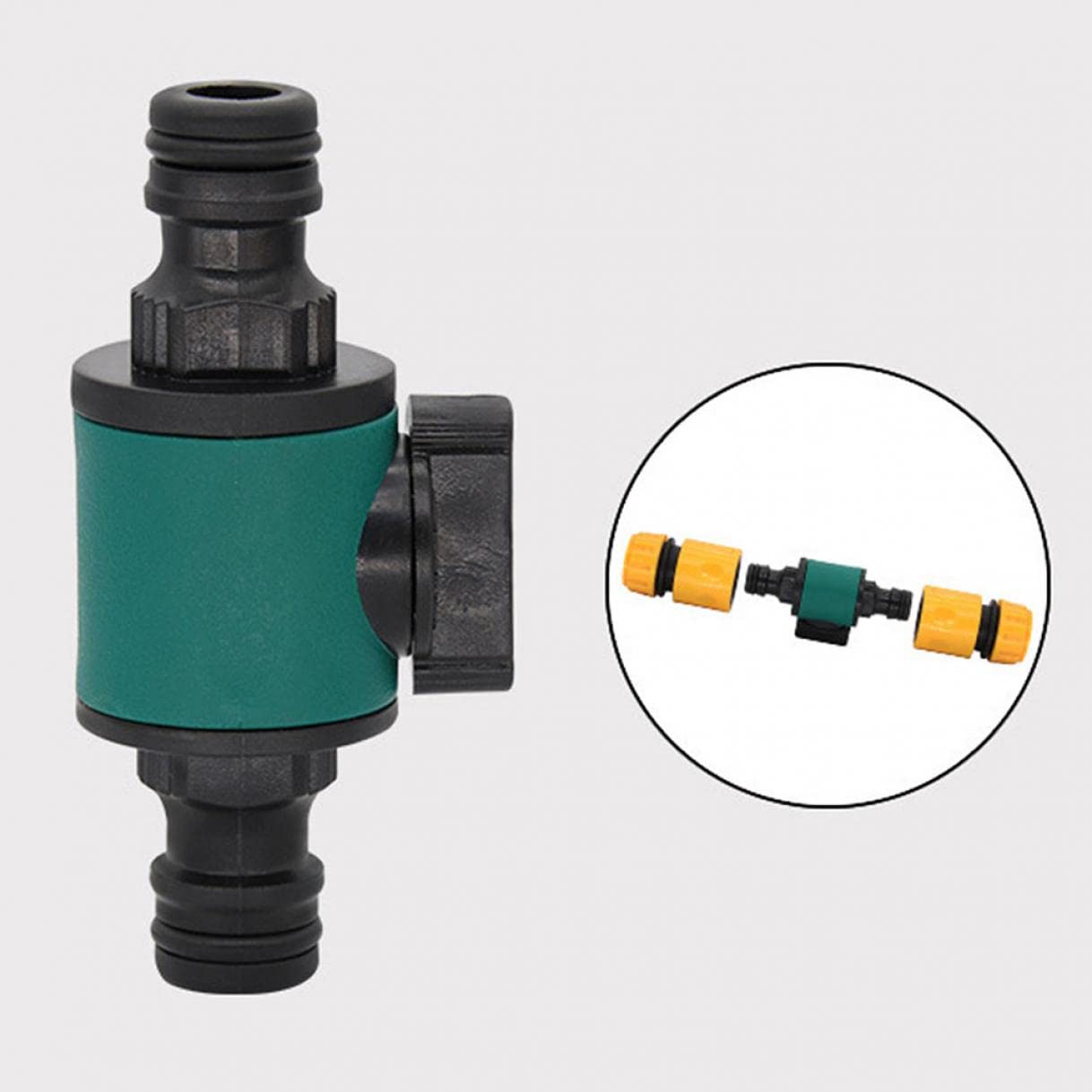 Kit Raccordi Rapidi Per Tubo Acqua – 1 Deviatore A 3 Vie + 3 Micro Connettori 3/8"
