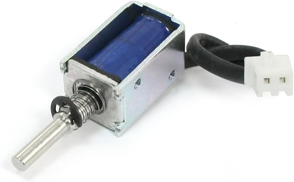 uxcell Open Frame Magnet Electromagnet Solenoid, 6V, 2 Mm, 35 G, 1 Mm, 80 G Force