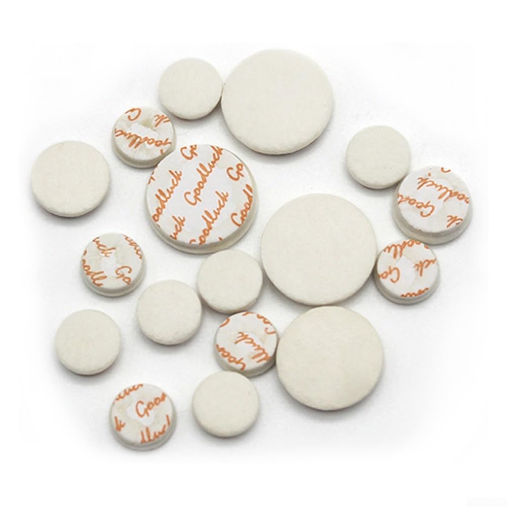 Lot de 17 tampons de rechange pour clarinette si bémol et trous sonores