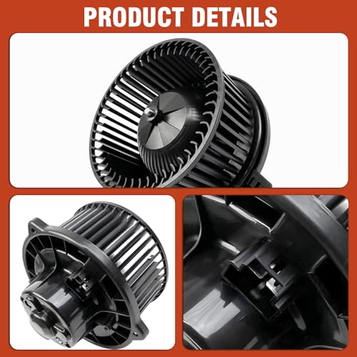 Image of AC Heater Blower Motor with Fan 700227 Fit for Mazda CX-7 2009-2012, Replaces for EG2261B10, MA3126107