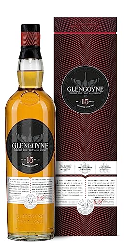 Glengoyne 15 Years Old Highland Single Malt Scotch Whisky 43% Vol. 0,7l in Giftbox