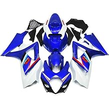 Benlai MOTO ABS plastic Motorcycle Injection Pre-Drilled Hole Cowl Fairings Bodywork Kit Complete Set For GSXR1000 K7 07-08 2007-2008