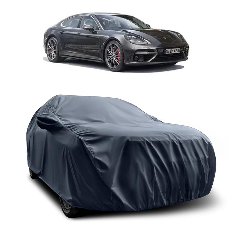 Image of MADAFIYA Car Accessories Water Proof UV Proof Car Mirror Cover Compatible with Porsche Panamera (2023 to 2024 Models), Grey