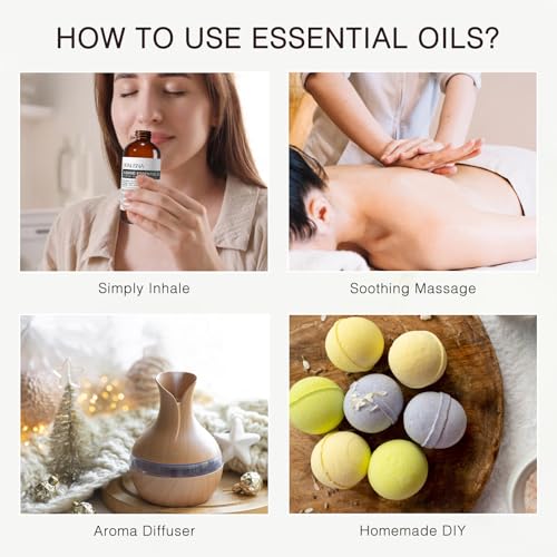Image of Jasmine Essential Oil, Aromatherapy Oil for Skin Body Care, Massage | Pure and Natural, Jasmine Oil for Diffuser, Home, Mood Relaxation, DIY Soap and Candle Making, 100ML / 3.38 Fl Oz