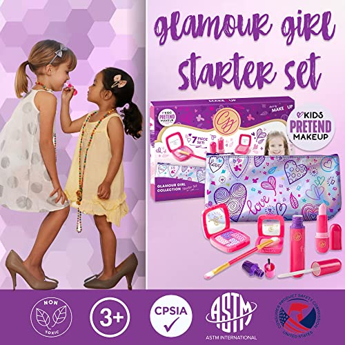 image for Make it Up Pretend Play Kids Makeup Kit I Toddler Girl Toys Make Up Se