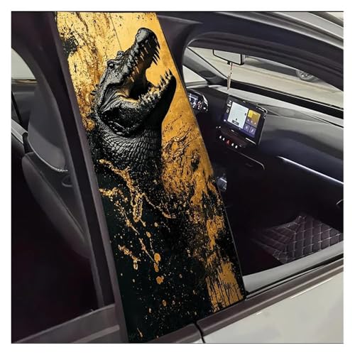 Protection contre les rayures crocodile pour pilier auto