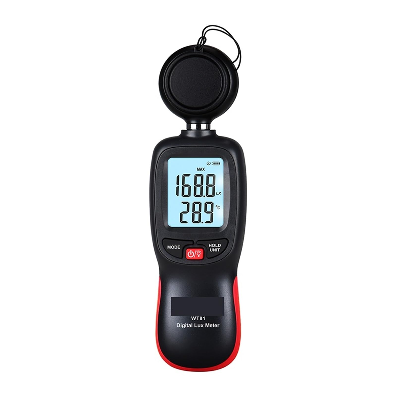 Gqnblvhzupdm One Color Uvb Meter Digital Lux Meter Wt81 Luxmeter Pocket Light 0~200 Handheld Illuminometer Sensor Photometer Measuring